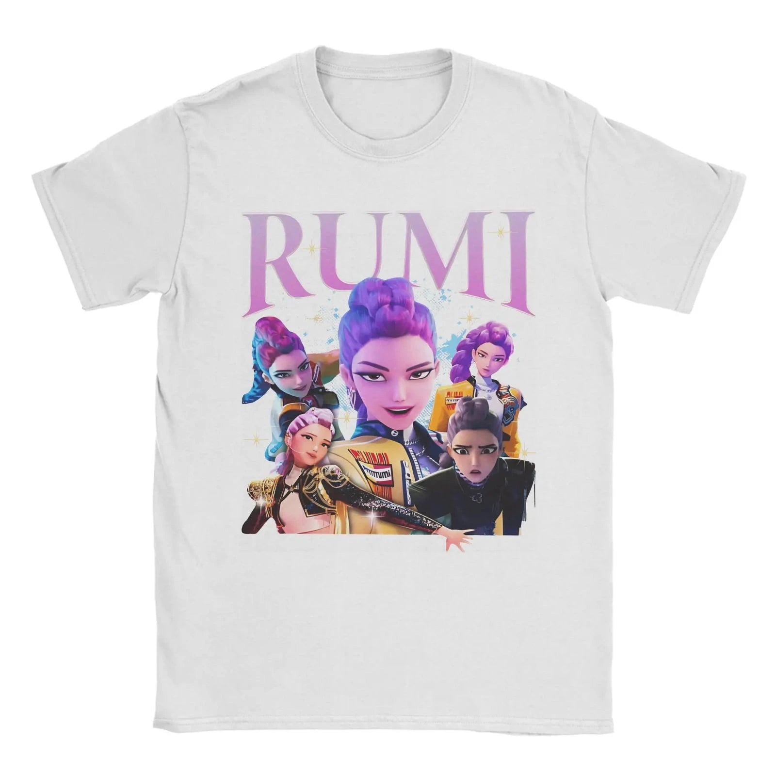 Rumi Uni-sex Cotton Tees - The Pink Controller