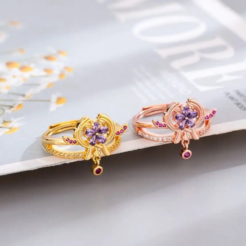 Genshin Impact|Yae Miko Adjustable Rings