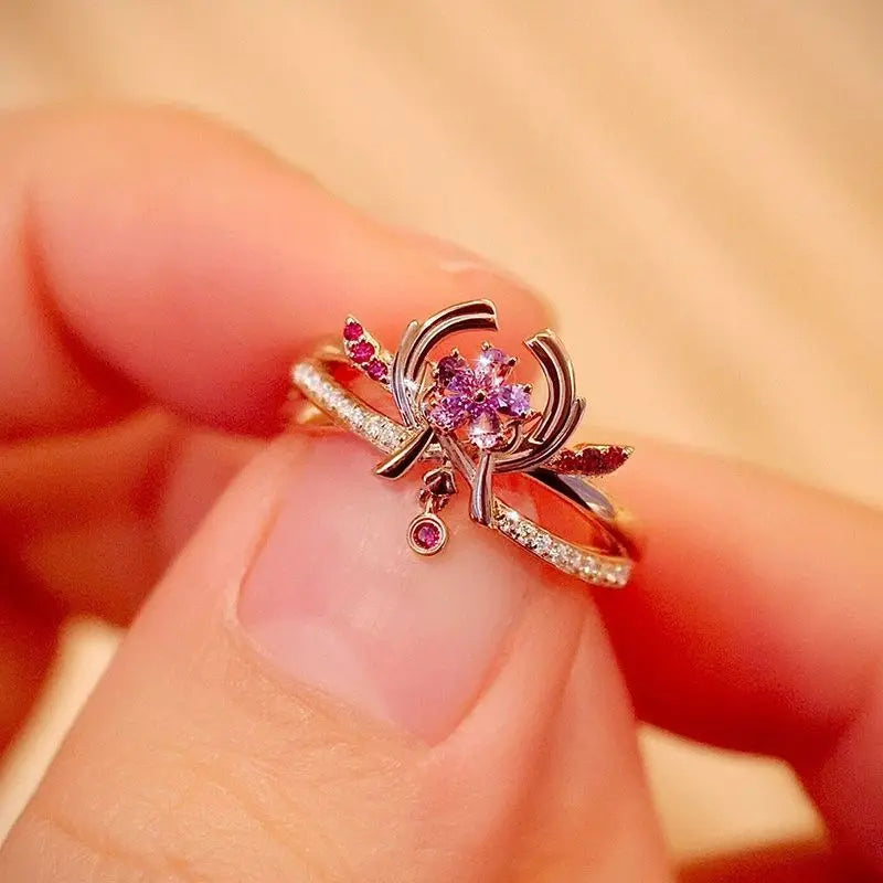 Genshin Impact|Yae Miko Adjustable Rings