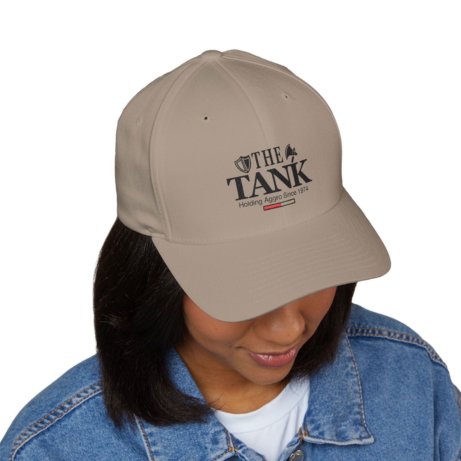 The Tank Closed-Back Structured Cap - The Pink Controller