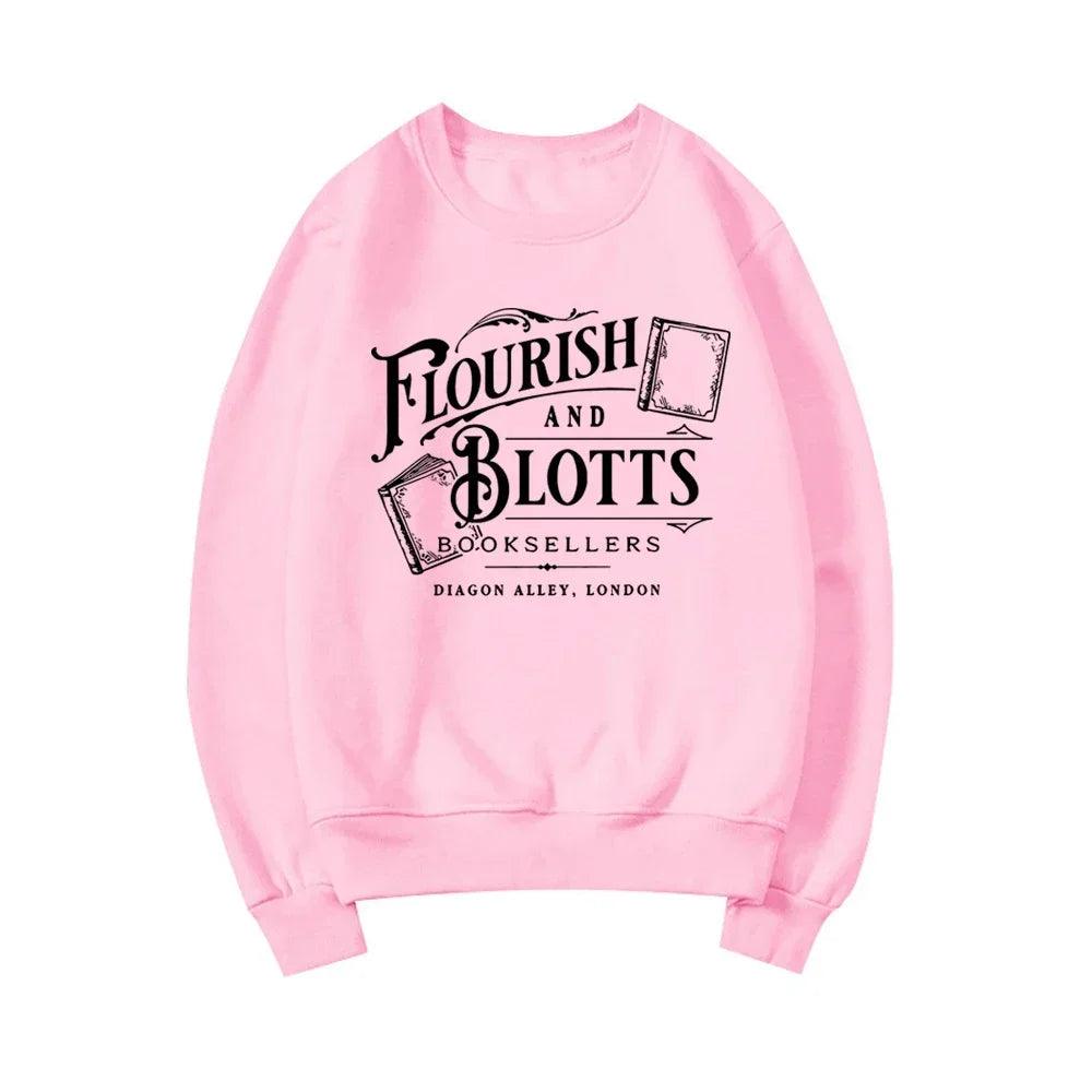 Wizard Book Shop Crewneck Sweatshirt - The Pink Controller