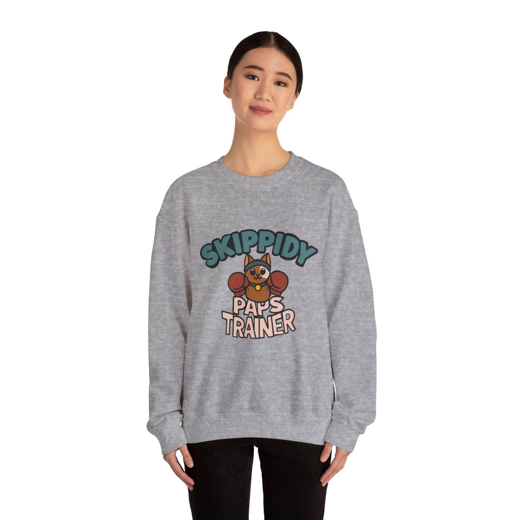 Skippidy Paps Trainer Sweatshirt|The Pink Controller - The Pink Controller 