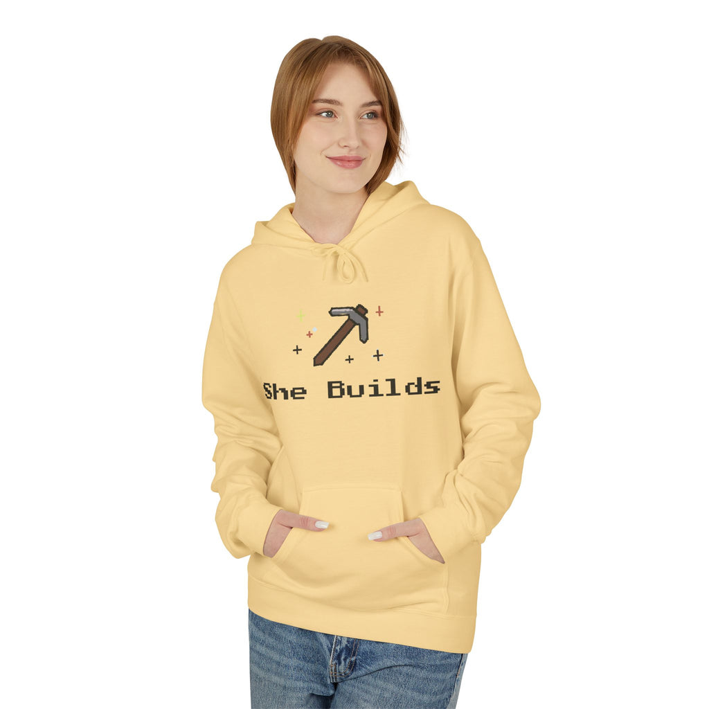 She Builds Fleece Hoodie Yellow Haze 12389502208918658662_2048