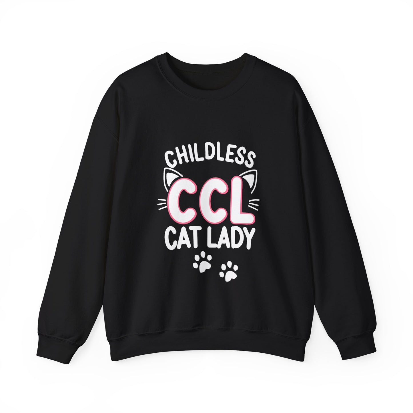 Cat Lady Sweatshirt - Childless Cat Design