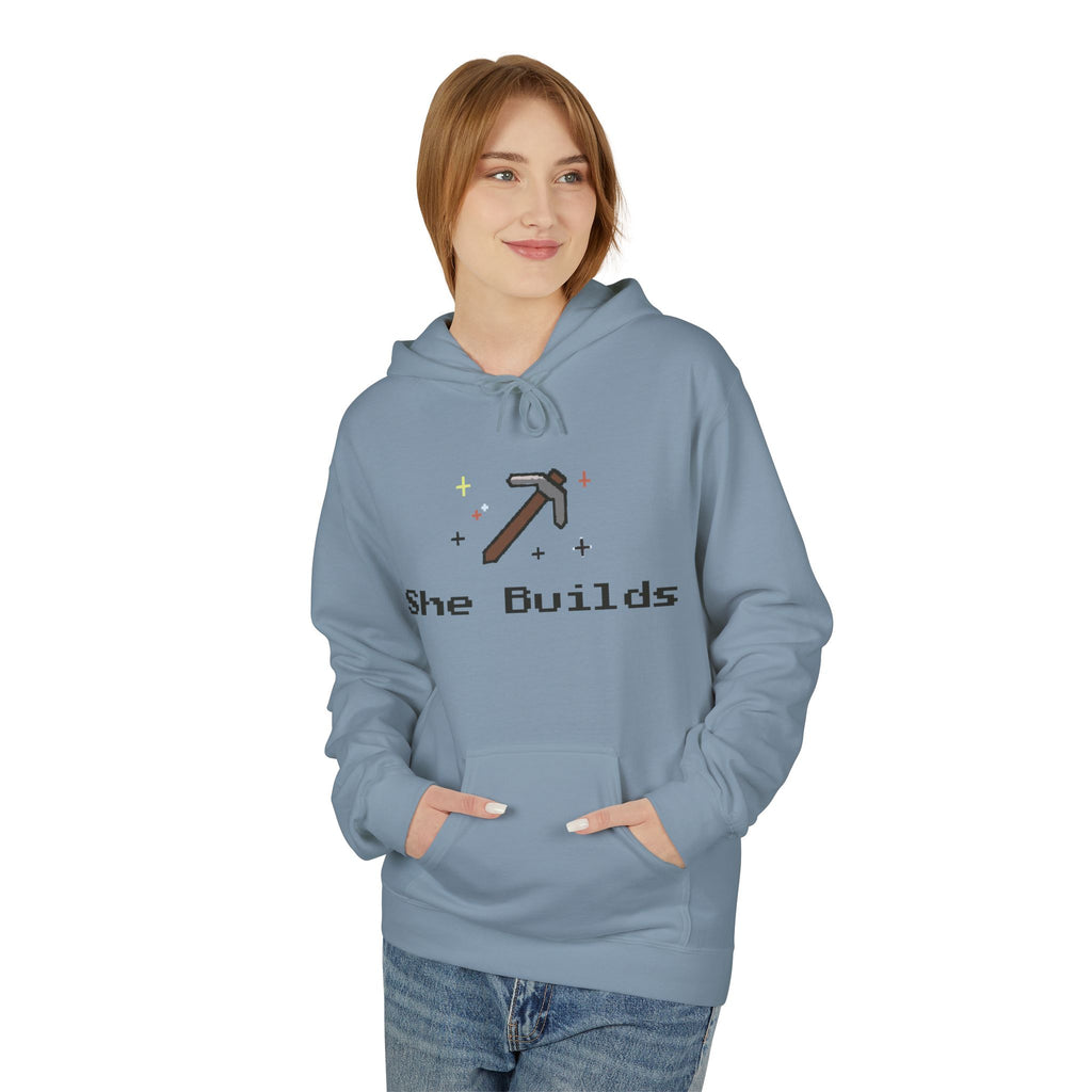 She Builds Fleece Hoodie 13131393130378699015_2048