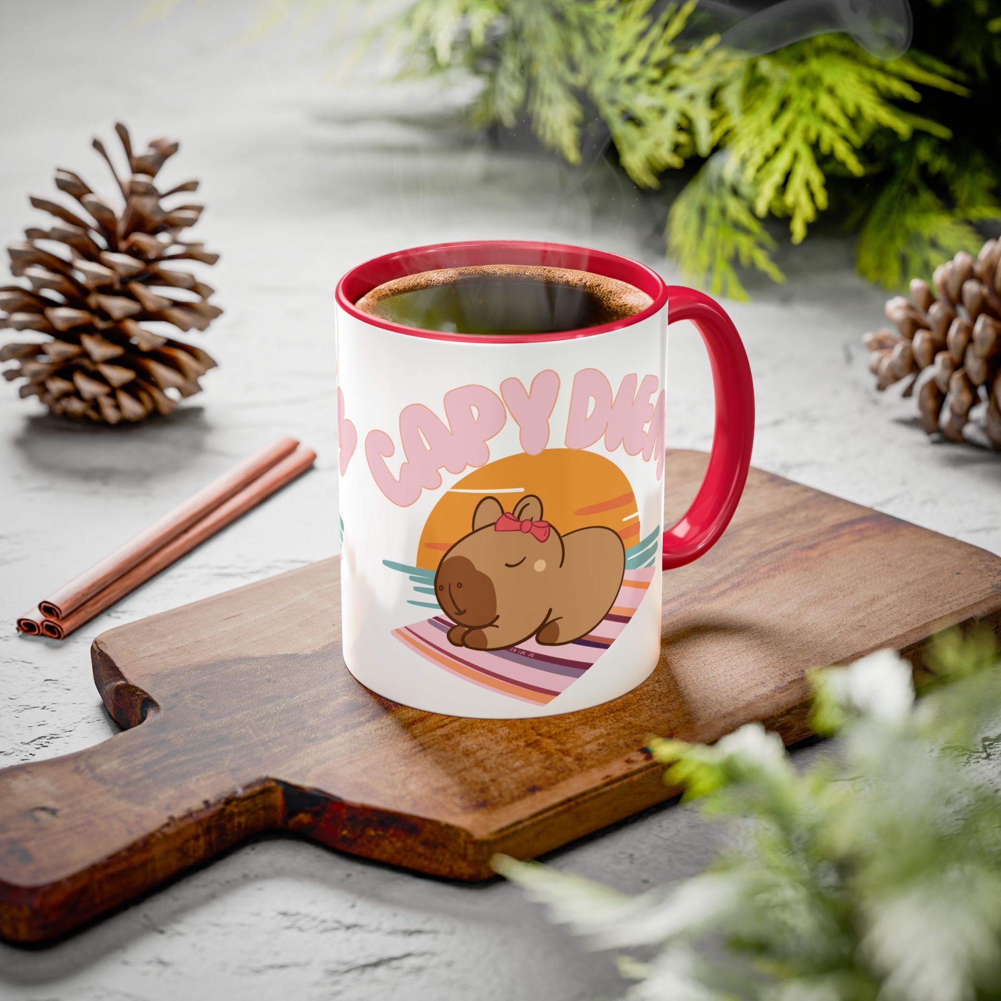 Capy Diem Coffee Mug