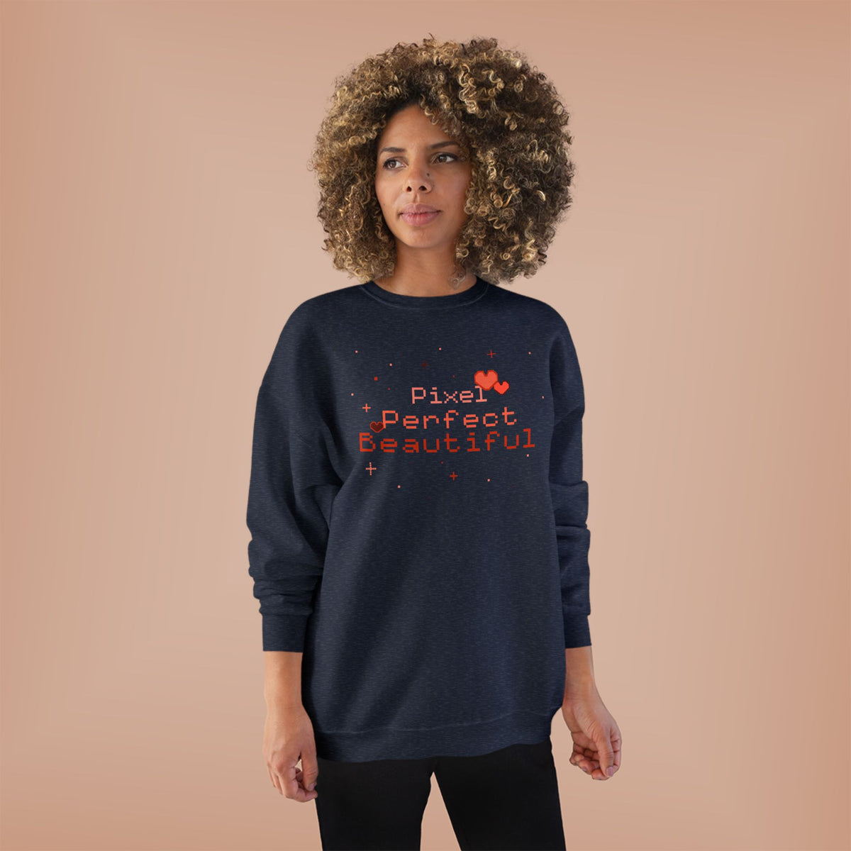 Pixel Perfect Beautiful-Crewneck Sweatshirt 14730831815764511560_2048