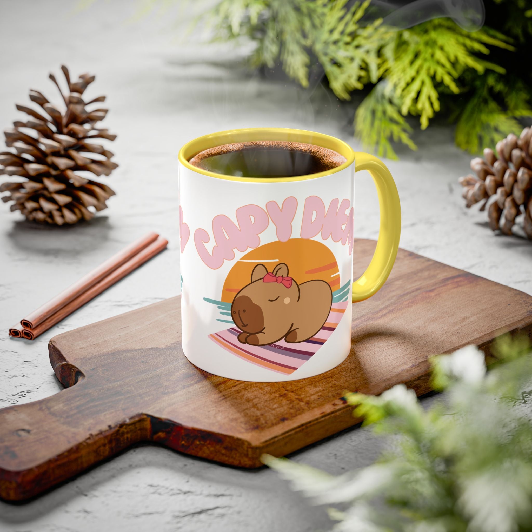 Capy Diem Coffee Mug