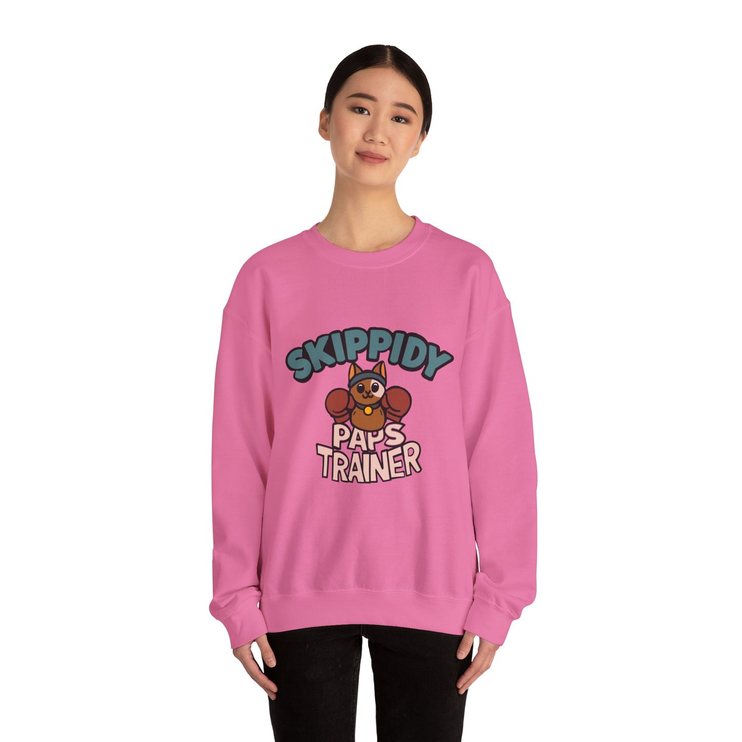 Skippidy Paps Trainer Sweatshirt|The Pink Controller