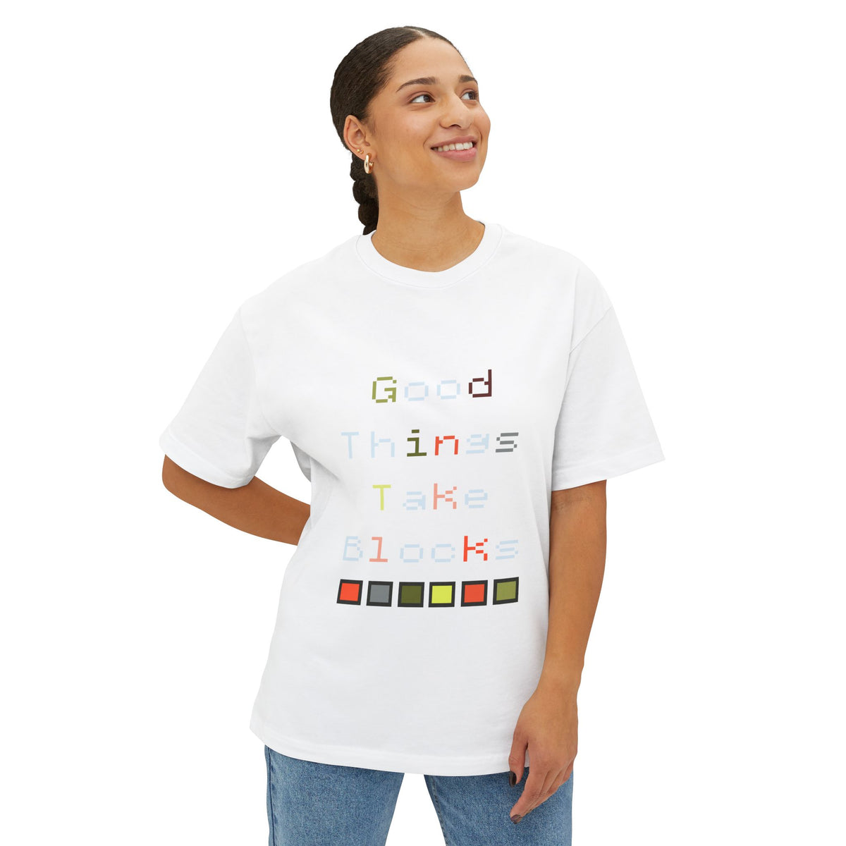 Good Blocks Tee - Mine Craft Inspired