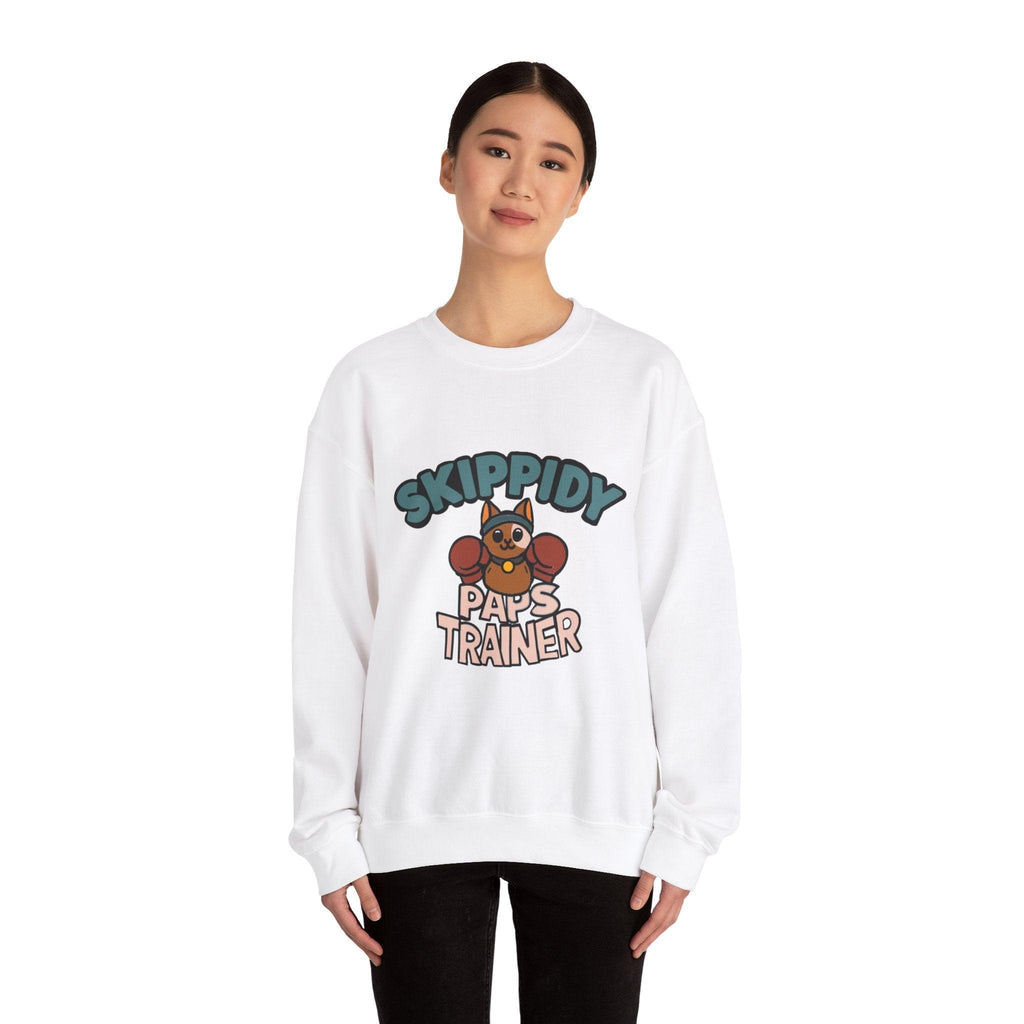 Skippidy Paps Trainer Sweatshirt|The Pink Controller - The Pink Controller 