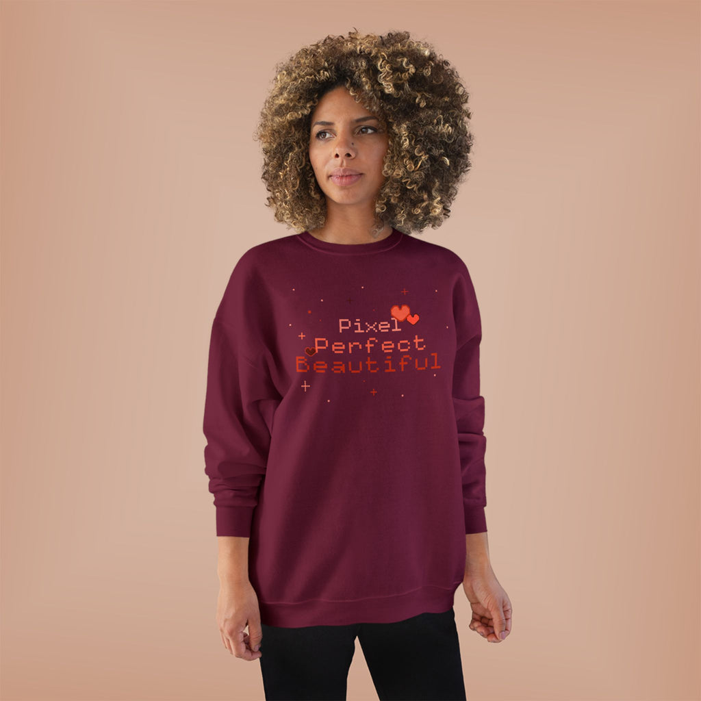 Pixel Perfect Beautiful-Crewneck Sweatshirt 2427629180870912590_2048