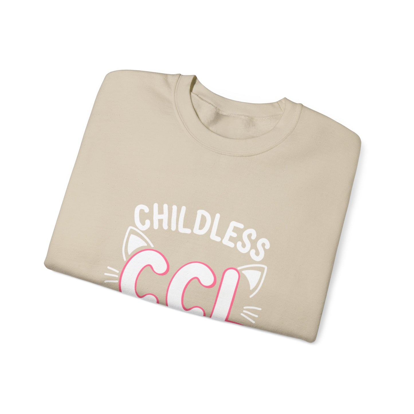 Cat Lady Sweatshirt - Childless Cat Design