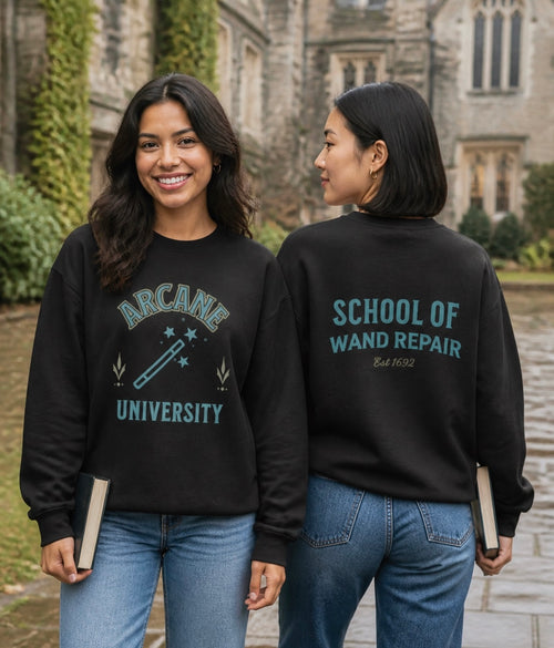 Arcane University Sweatshirt - Spooky Season 248FF0E0-314B-457C-940E-B5571636DF5D