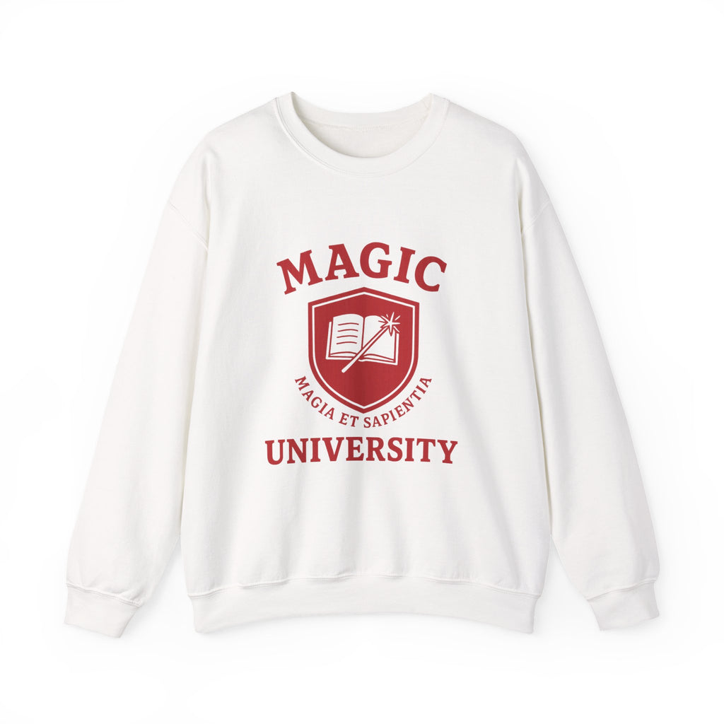 Magic University Cozy Sweatshirt (Red)