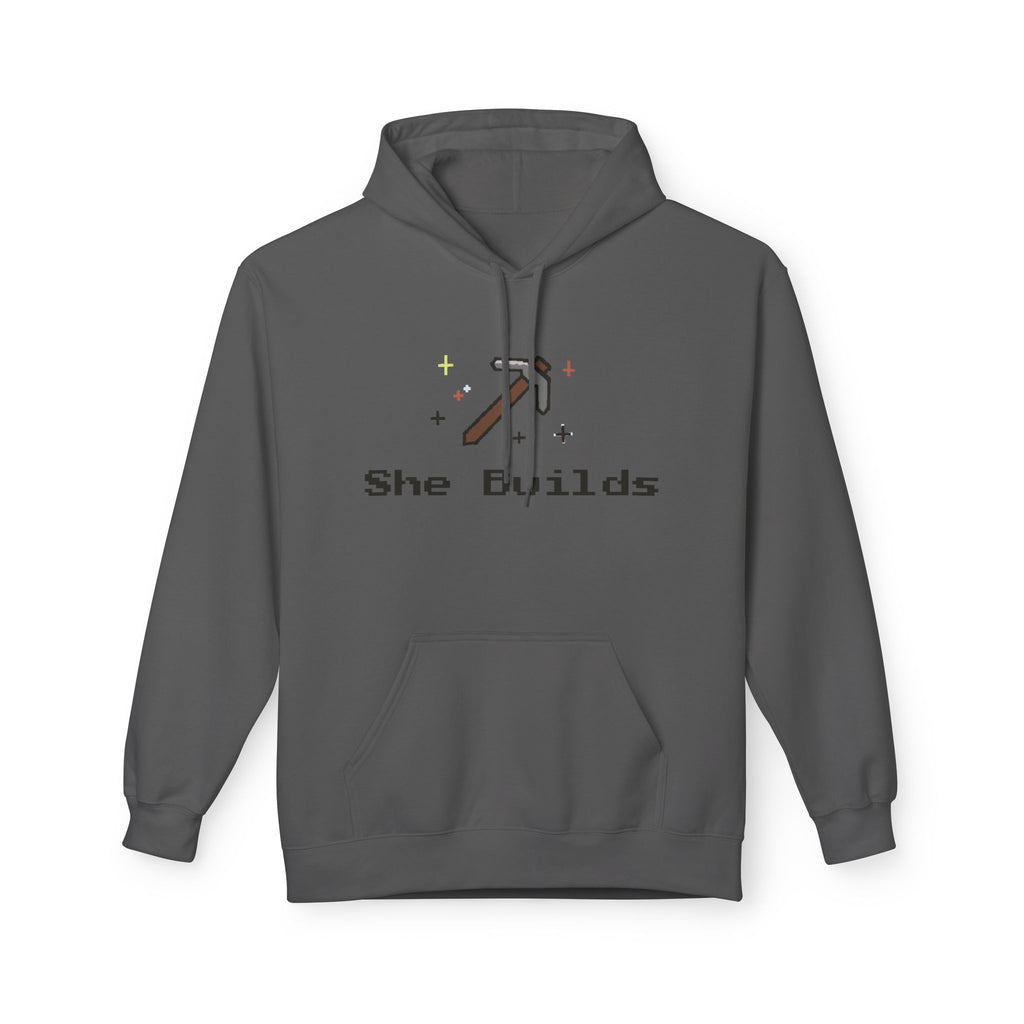 She Builds Fleece Hoodie Charcoal 3921420622576096329_2048
