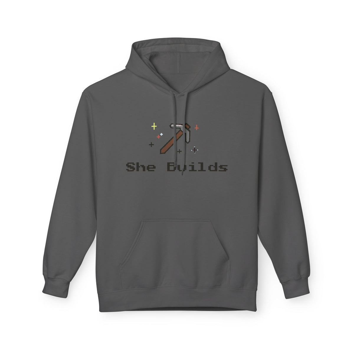 She Builds Fleece Hoodie Charcoal 3921420622576096329_2048