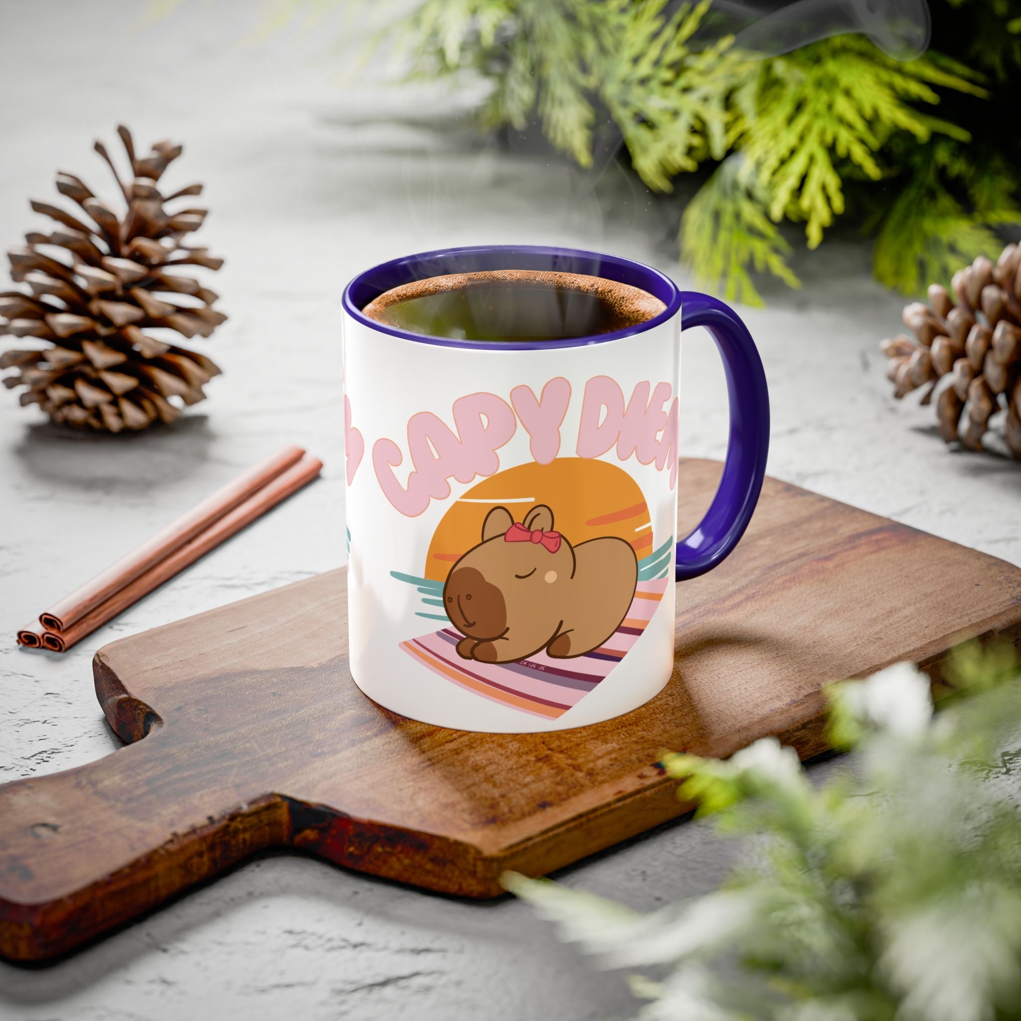 Capy Diem Coffee Mug