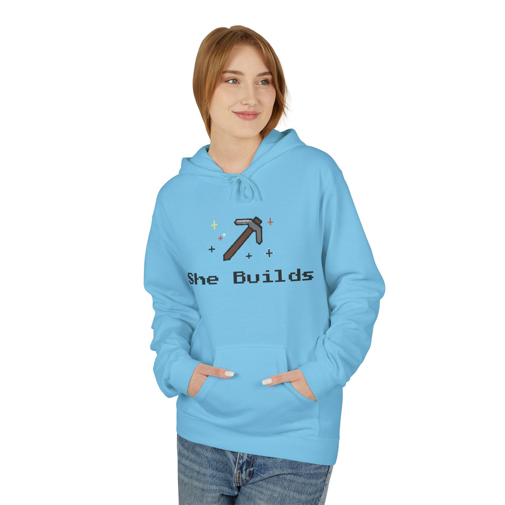 She Builds Fleece Hoodie 4833786100365542292_2048