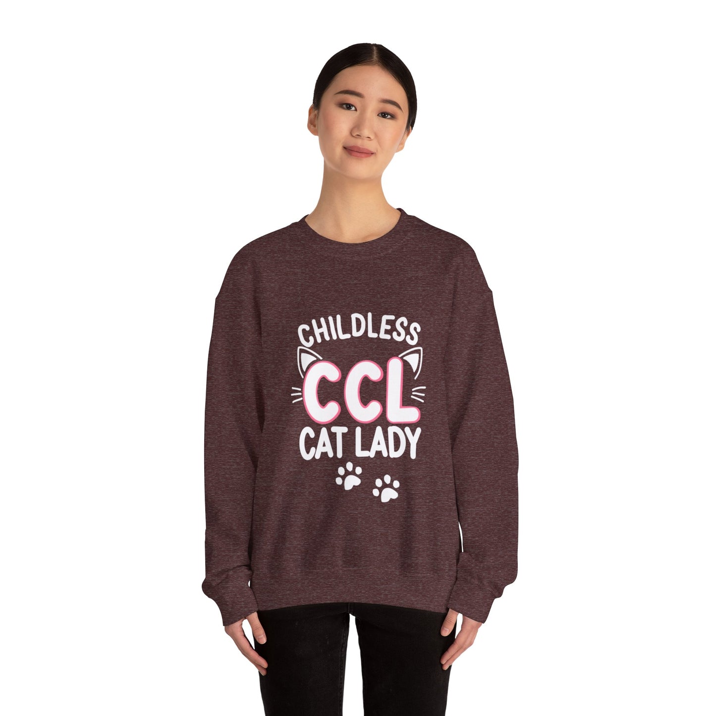 Cat Lady Sweatshirt - Childless Cat Design