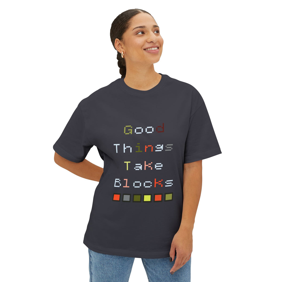 Good Blocks Tee - Mine Craft Inspired