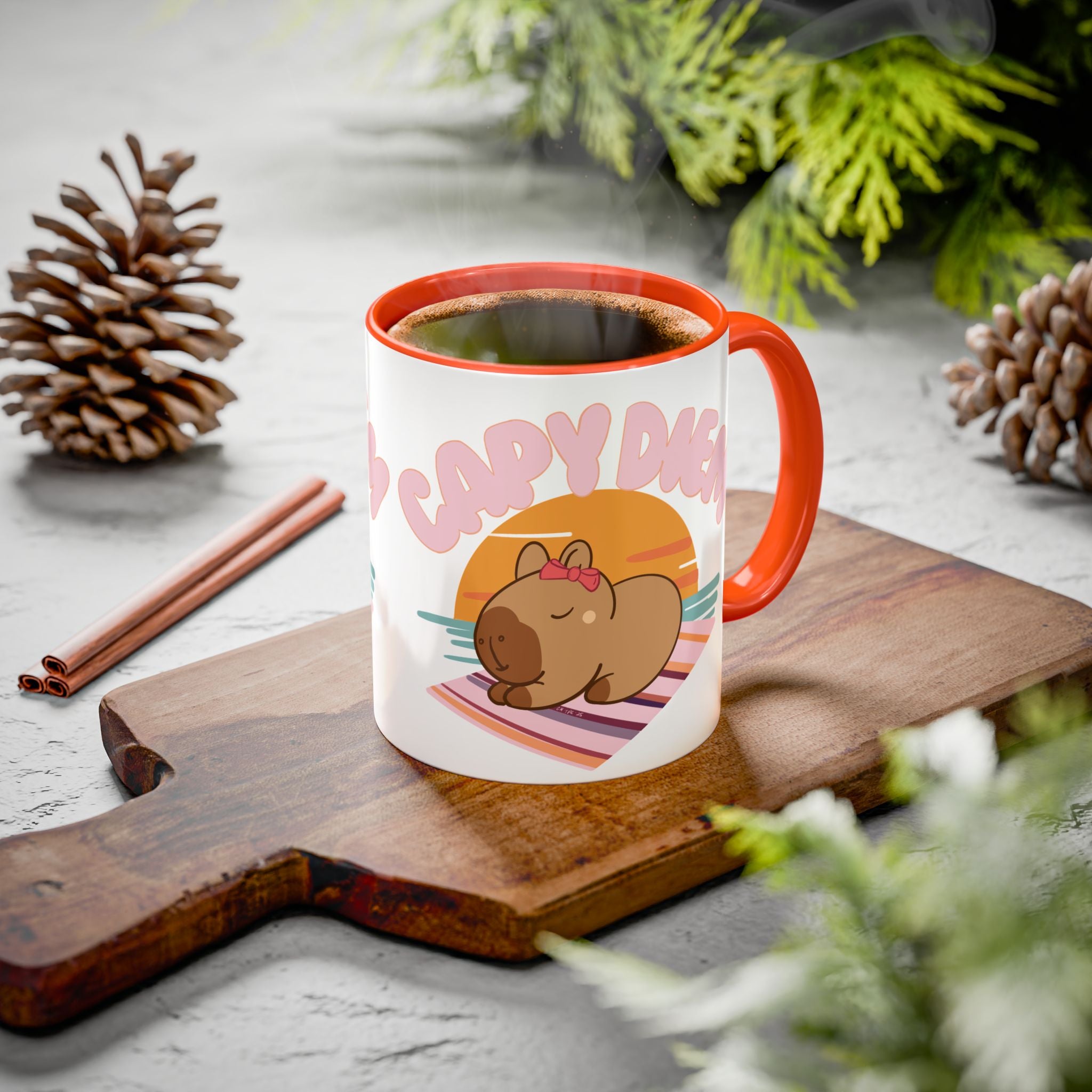 Capy Diem Coffee Mug
