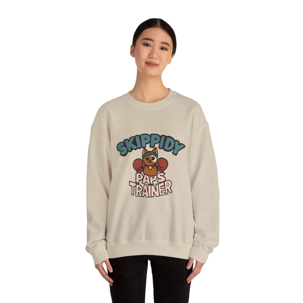 Skippidy Paps Trainer Sweatshirt|The Pink Controller - The Pink Controller 