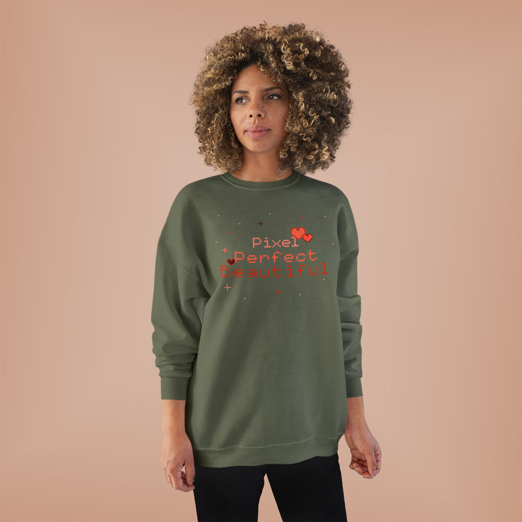Pixel Perfect Beautiful-Crewneck Sweatshirt 7812529480910608223_2048