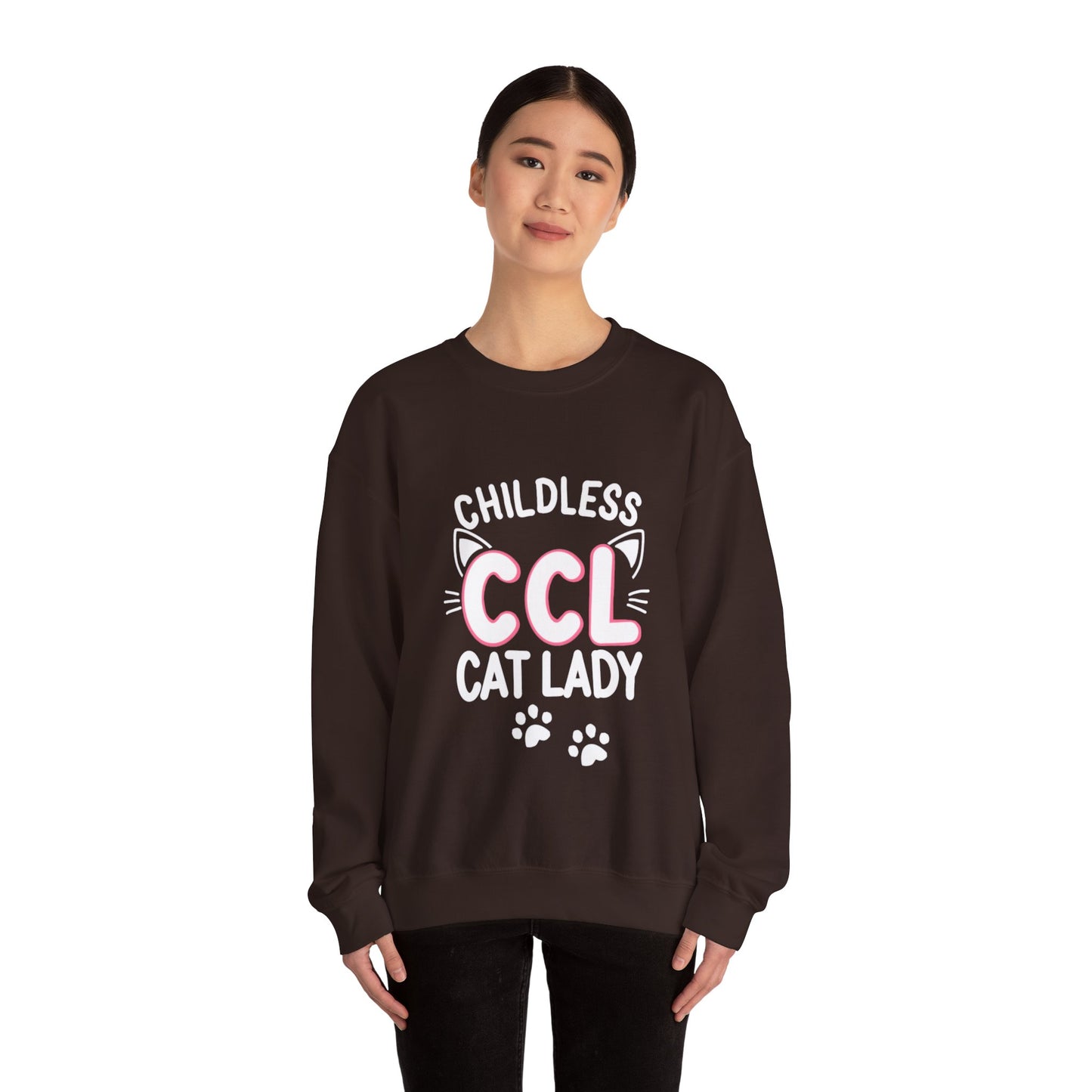 Cat Lady Sweatshirt - Childless Cat Design