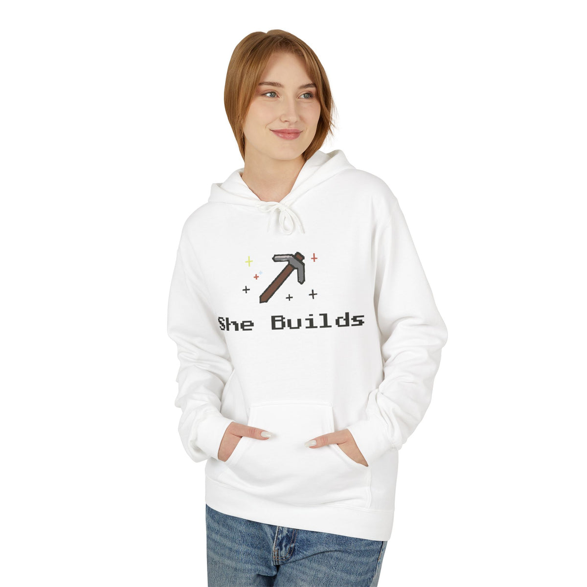 She Builds Fleece Hoodie 8269387251191708446_2048