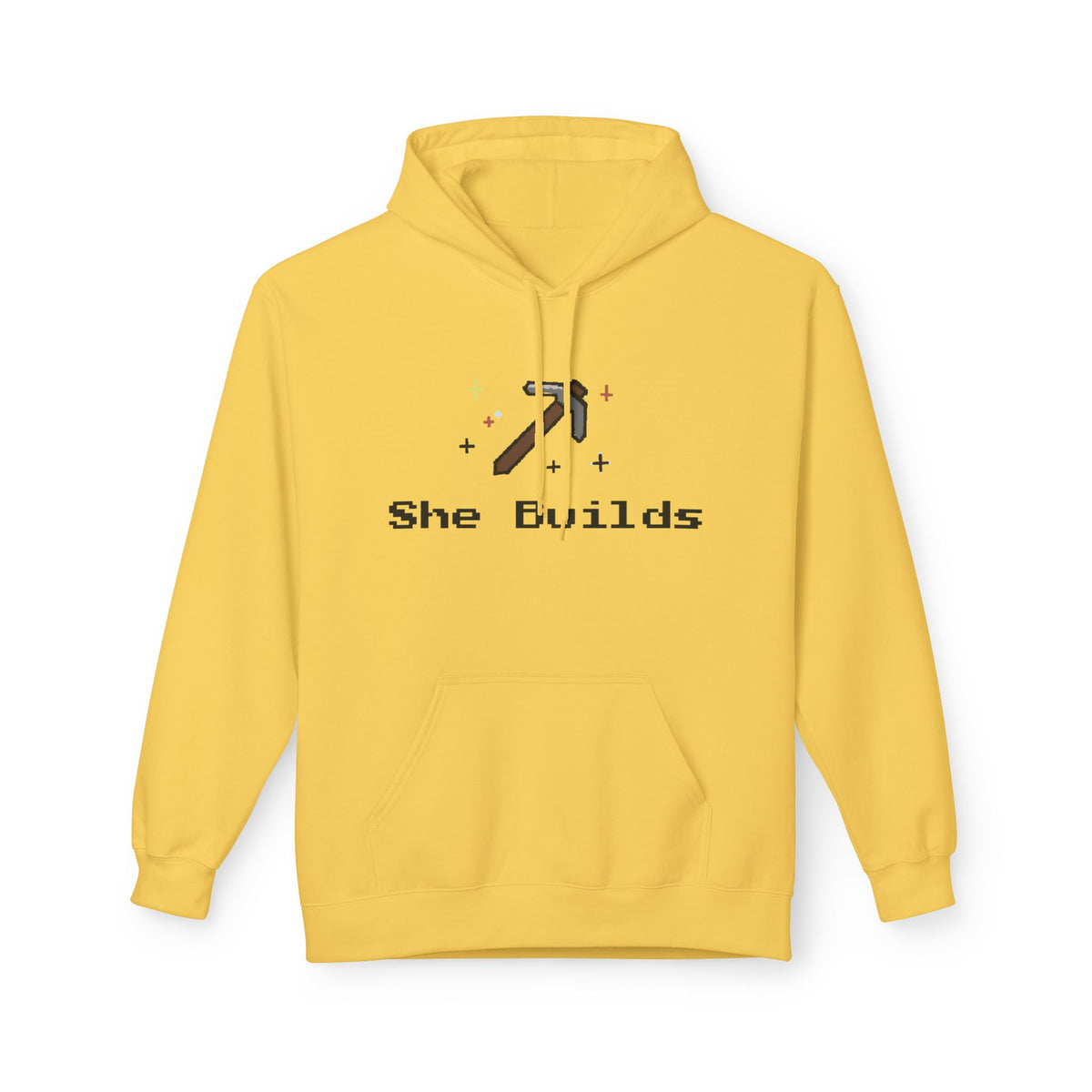 She Builds Fleece Hoodie Daisy 8841112324264324653_2048