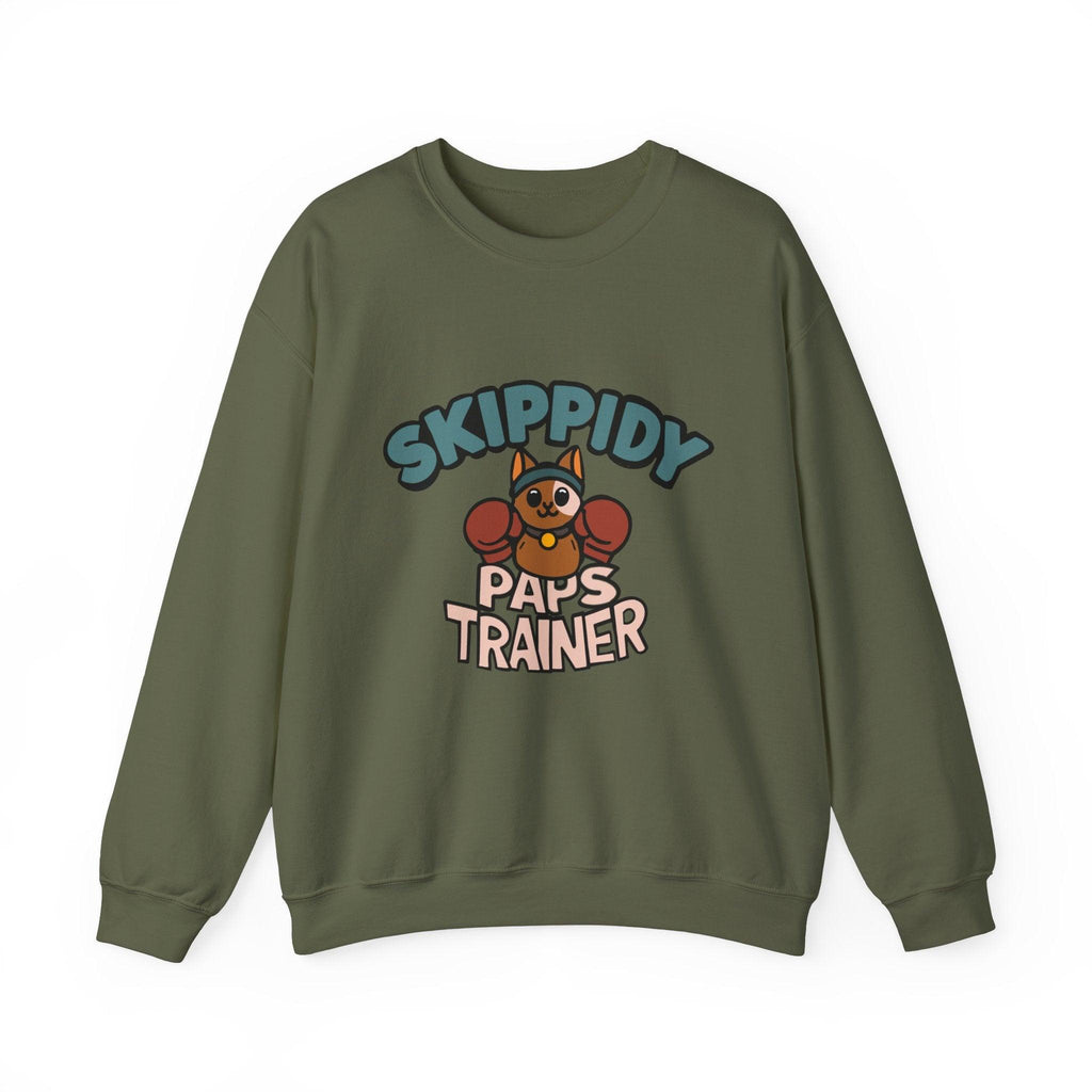 Skippidy Paps Trainer Sweatshirt|The Pink Controller - The Pink Controller 
