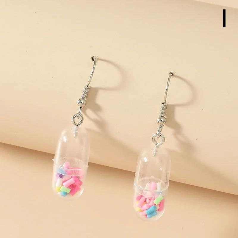 8 Novelty Drop Earrings - The Pink Controller - The Pink Controller 