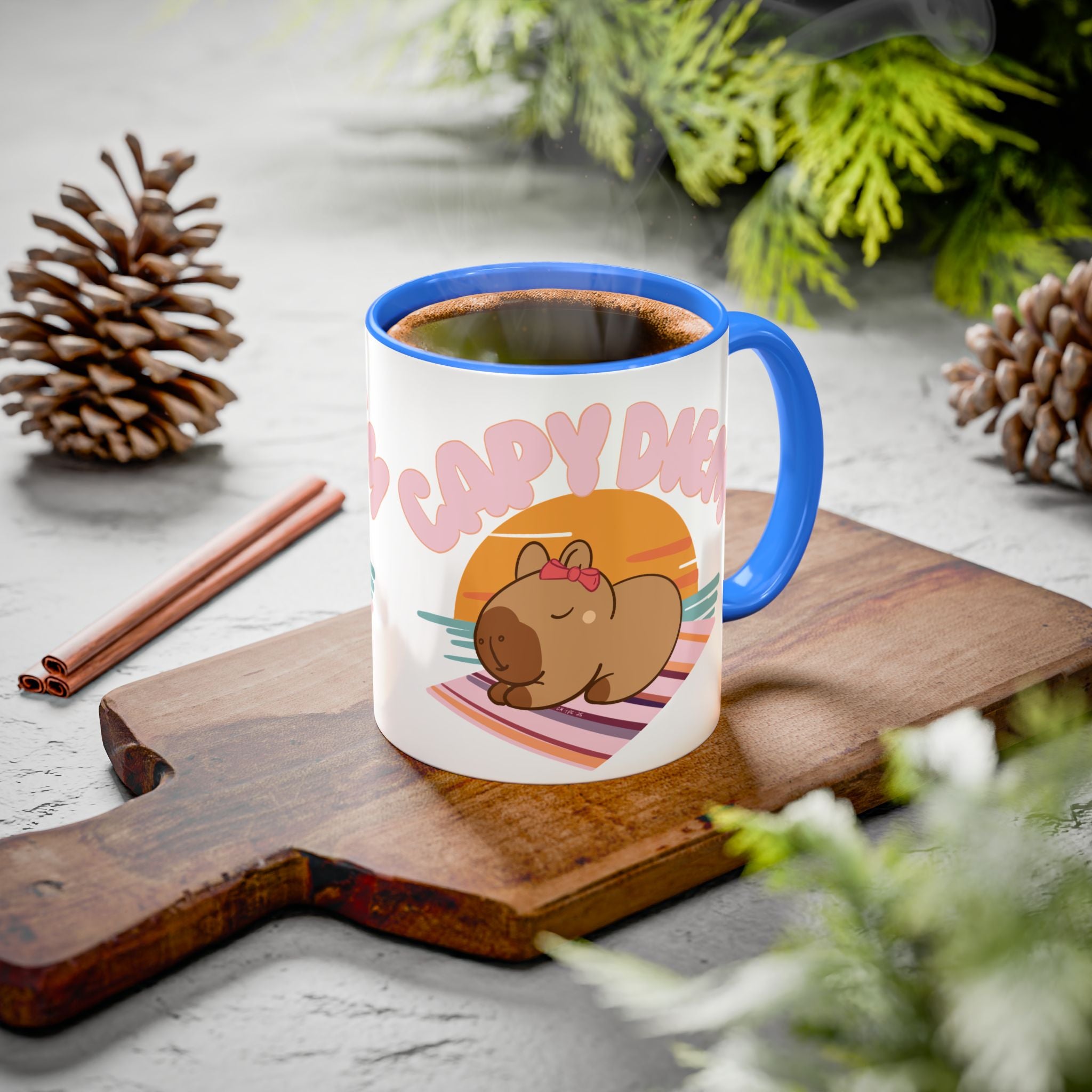 Capy Diem Coffee Mug