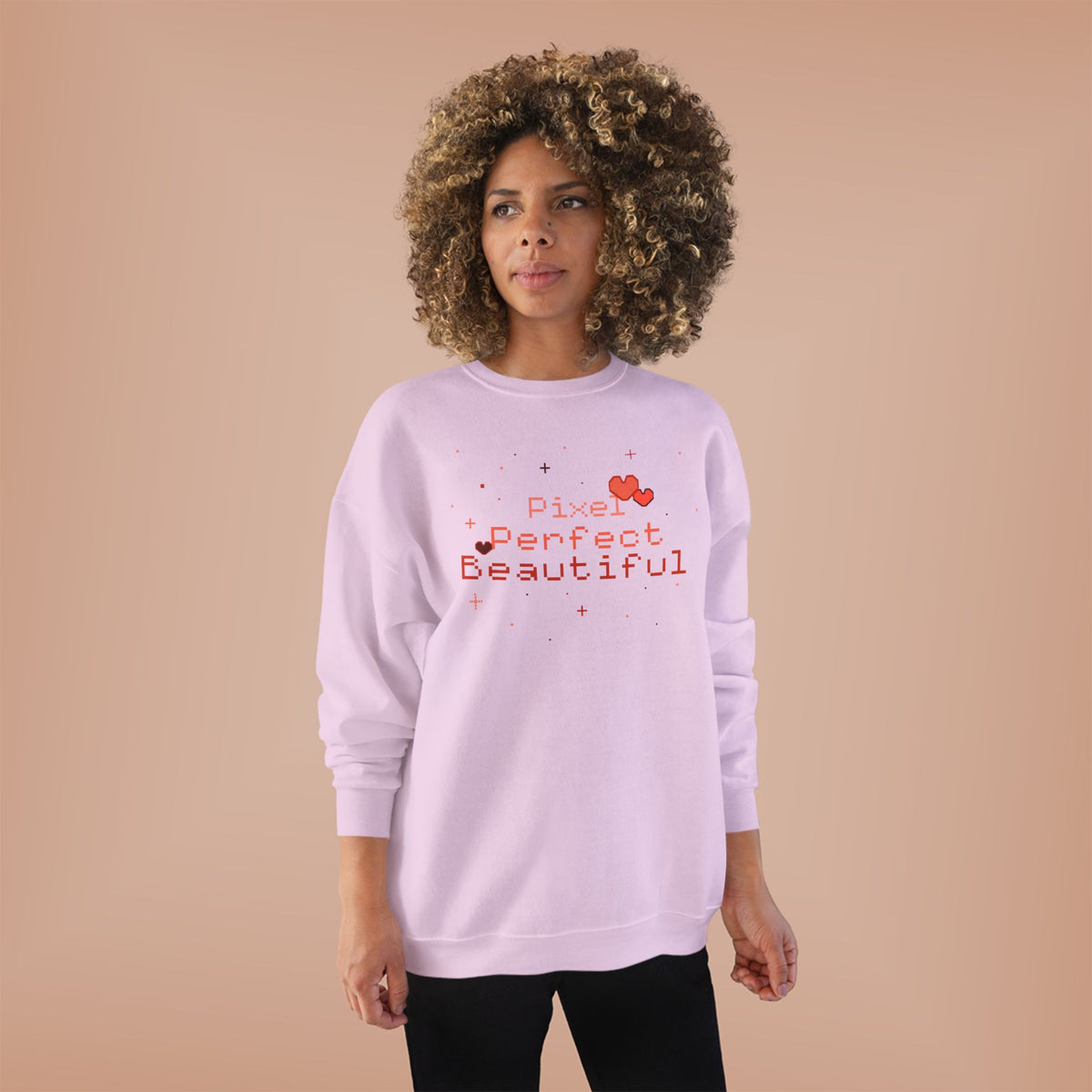 Pixel Perfect Beautiful-Crewneck Sweatshirt 924632454980951200_2048
