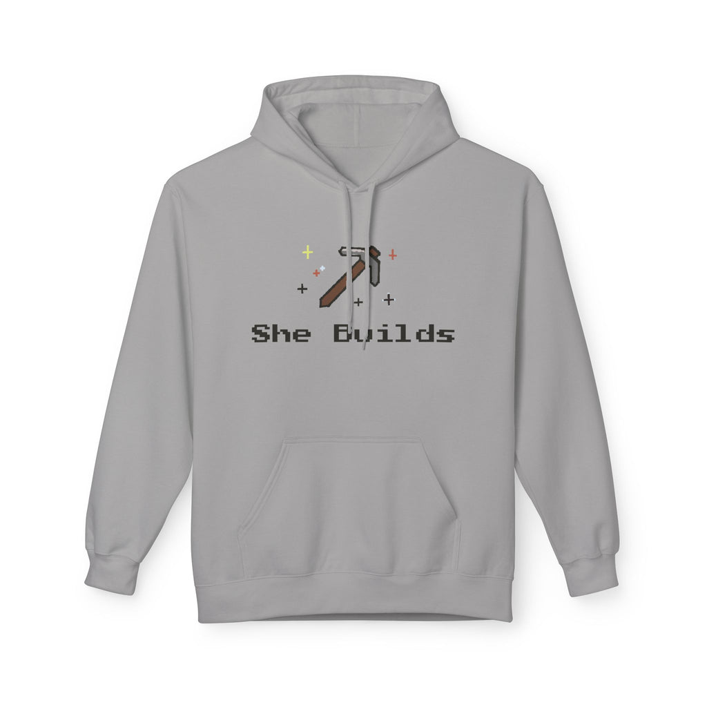 She Builds Fleece Hoodie Cement 9301432167245740615_2048