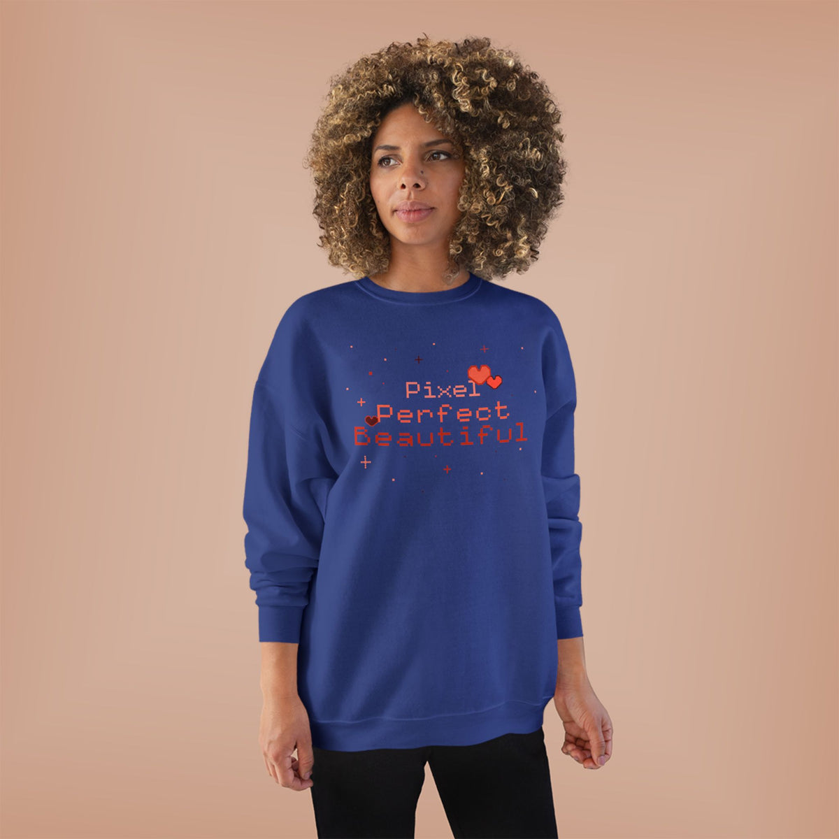 Pixel Perfect Beautiful-Crewneck Sweatshirt 9358952695656644912_2048