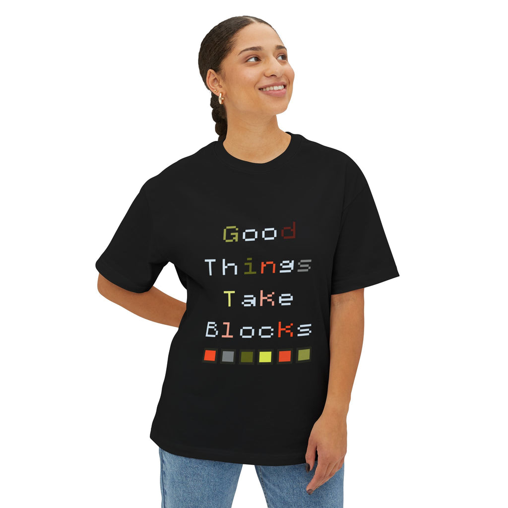 Good Blocks Tee - Mine Craft Inspired