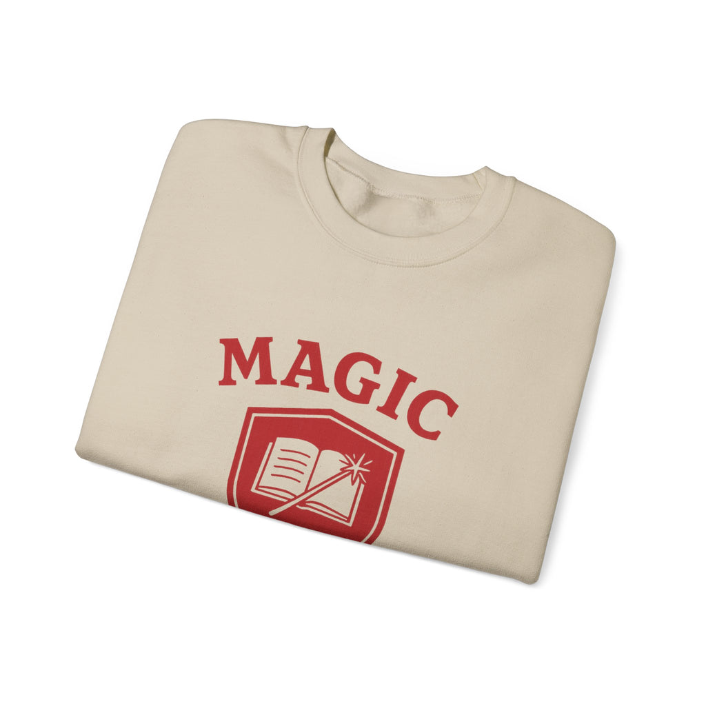 Magic University Cozy Sweatshirt (Red)