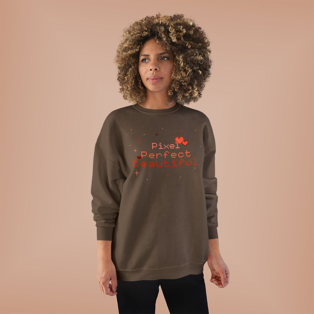 Pixel Perfect Beautiful-Crewneck Sweatshirt 9740277667037210204_2048