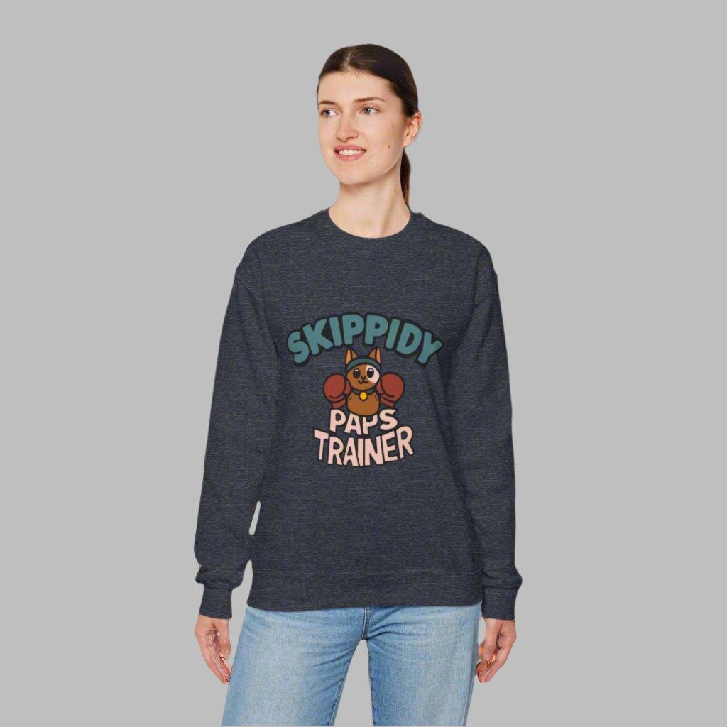 Skippidy Paps Trainer Sweatshirt|The Pink Controller - The Pink Controller 