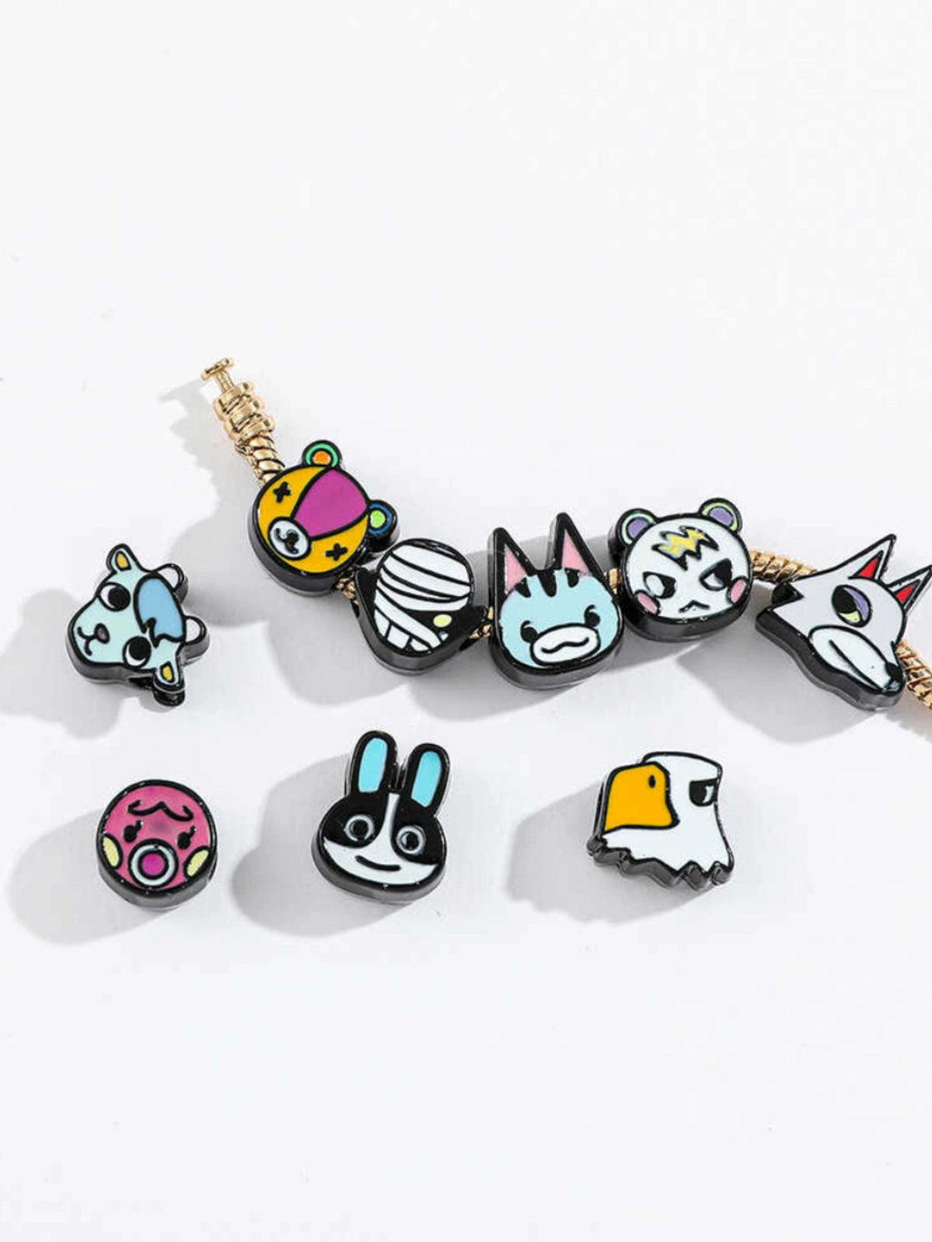 Animal Crossing DIY Charm Bracelet - The Pink Controller 