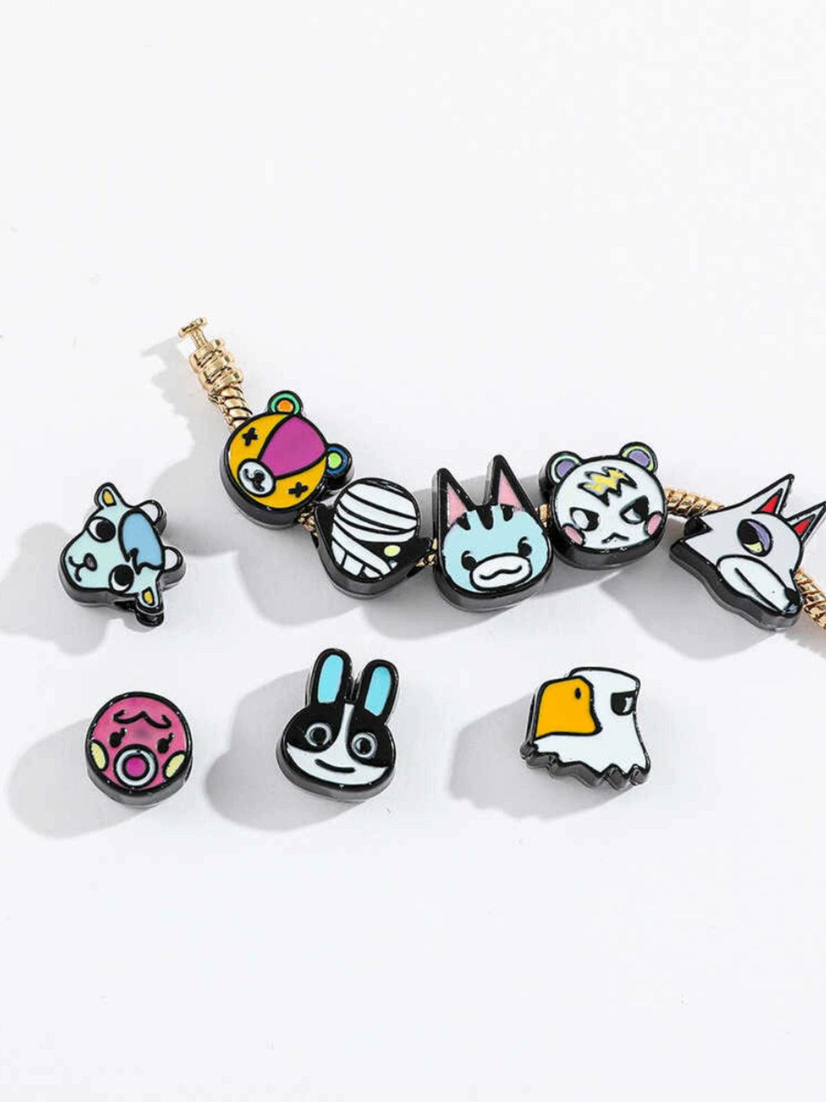 Animal Crossing DIY Charm Bracelet - The Pink Controller 
