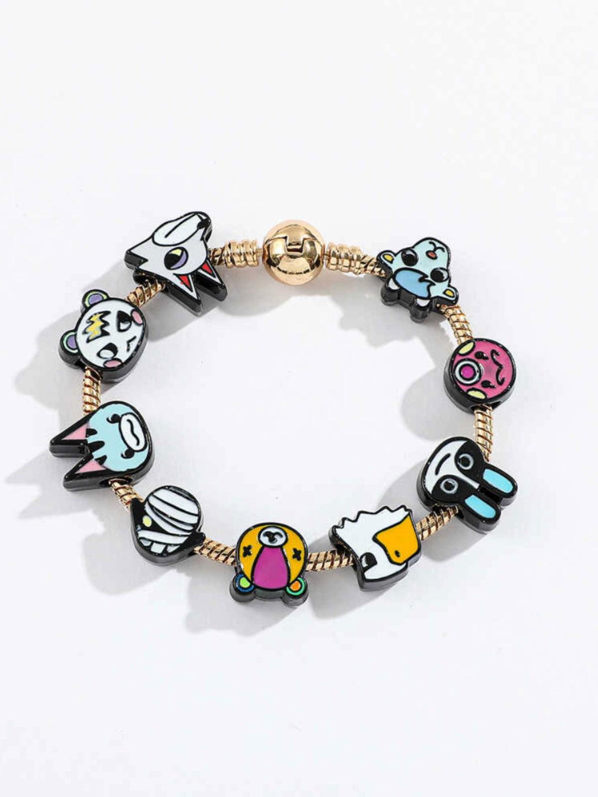 Animal Crossing DIY Charm Bracelet - The Pink Controller 