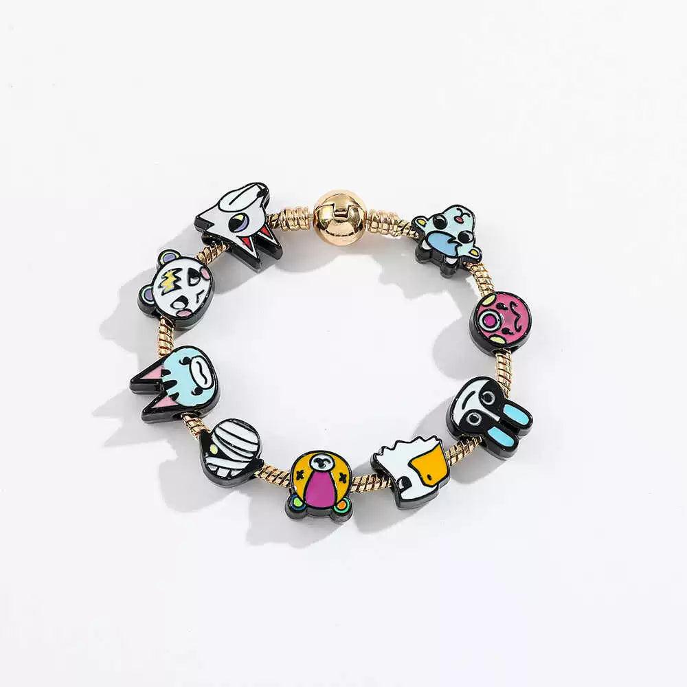 Animal Crossing DIY Charm Bracelet - The Pink Controller 