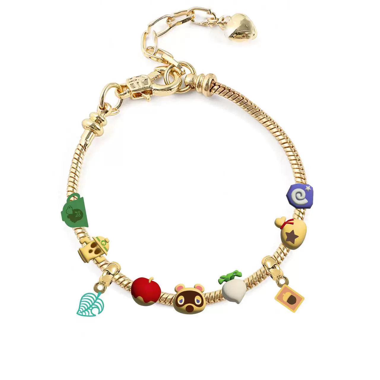 Animal Crossing DIY Charm Bracelet - The Pink Controller 