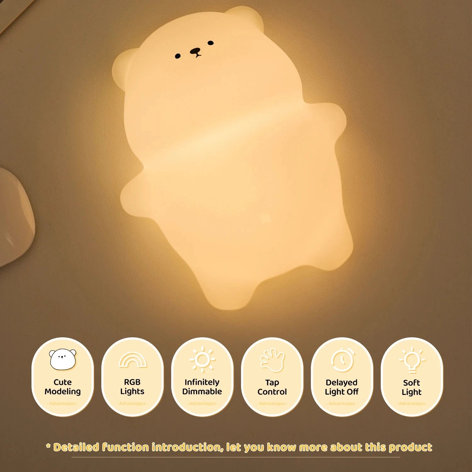 Anime Bear Light - The Pink Controller 
