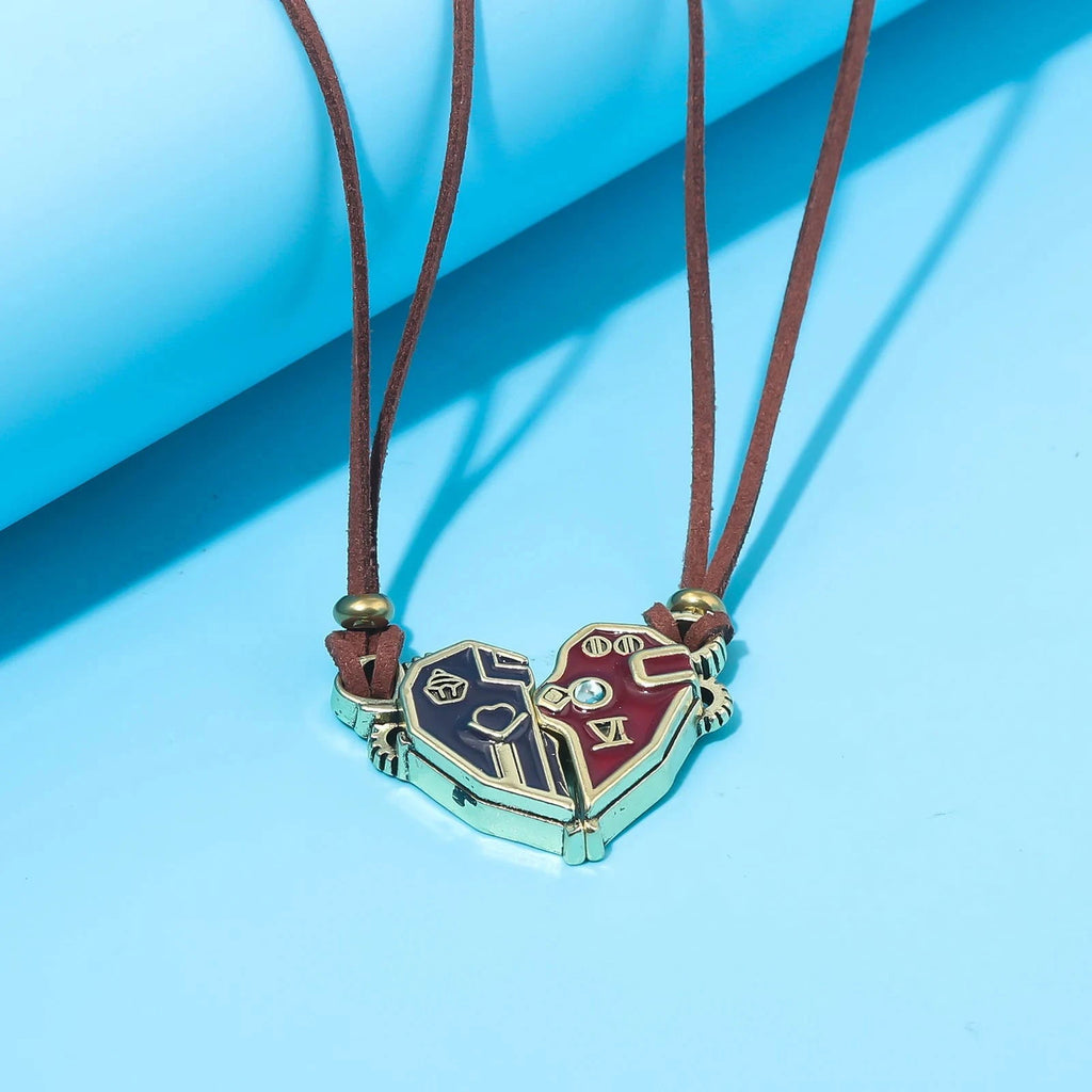 Arcane Caitlyn/Vi Necklace - The Pink Controller 