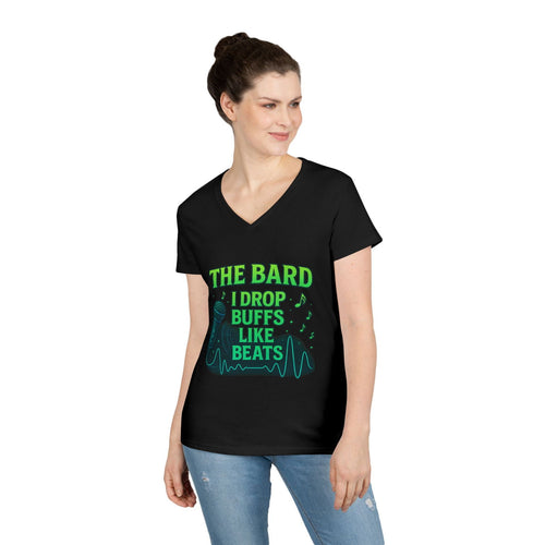 Bard V-Neck T-Shirt - The Pink Controller 