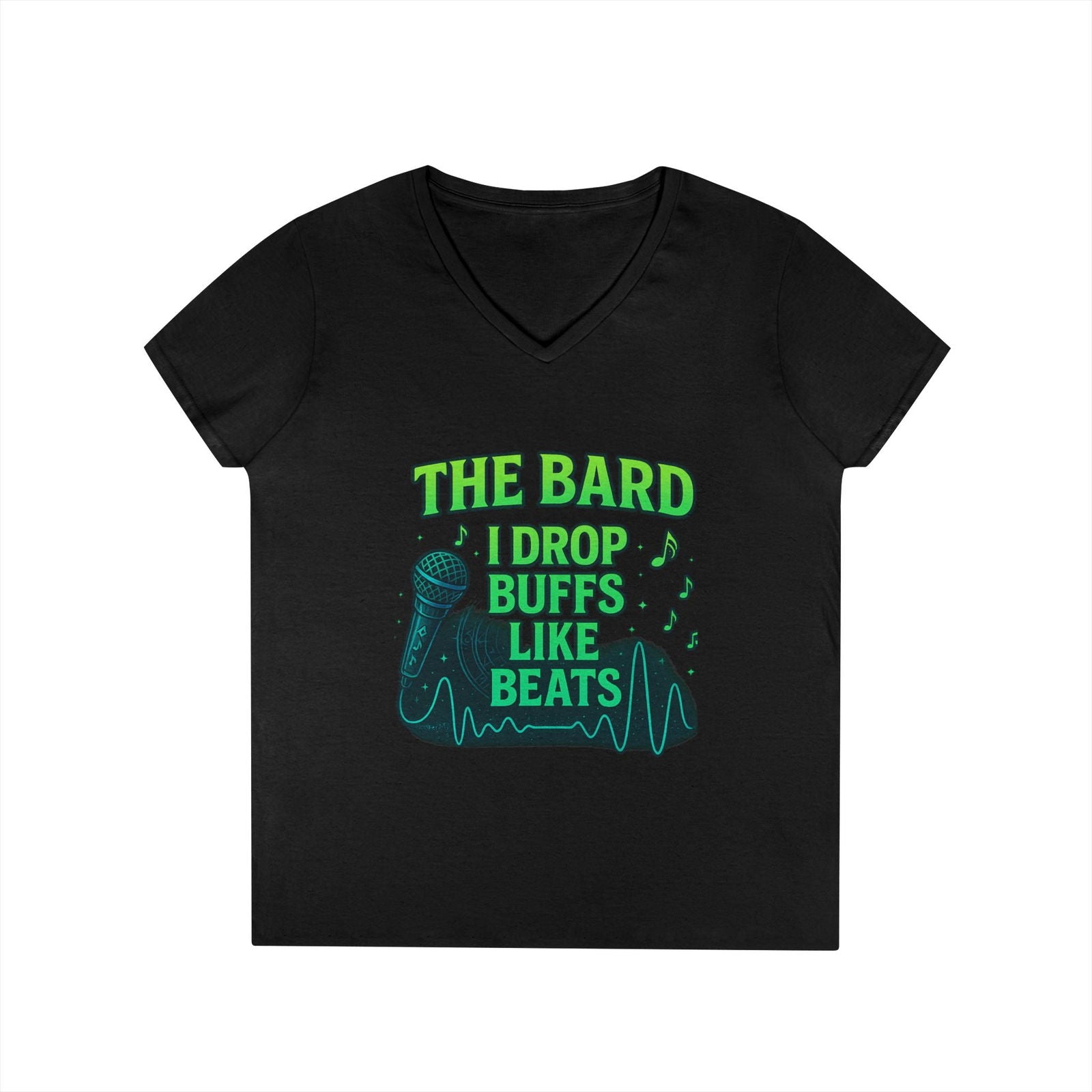 Bard V-Neck T-Shirt - The Pink Controller 